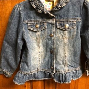 Reduced!!Girls Blue Jean Jacket size 3